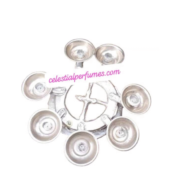 Baby christening candles stand