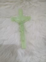 LEMON GREEN PLASTIC CROSS( Light up in Dark) - Image 3