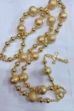 Gold Necklace Rosery
